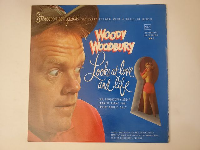 Woody Woodbury Looks at Love and Life vinyl record