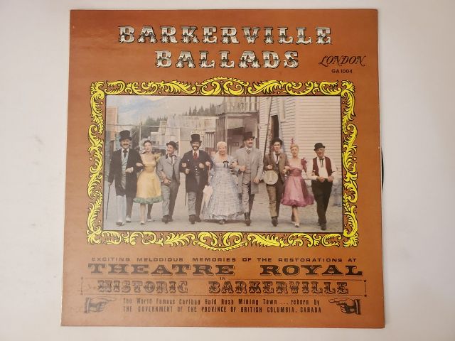 Unknown Barkerville Ballads vinyl record
