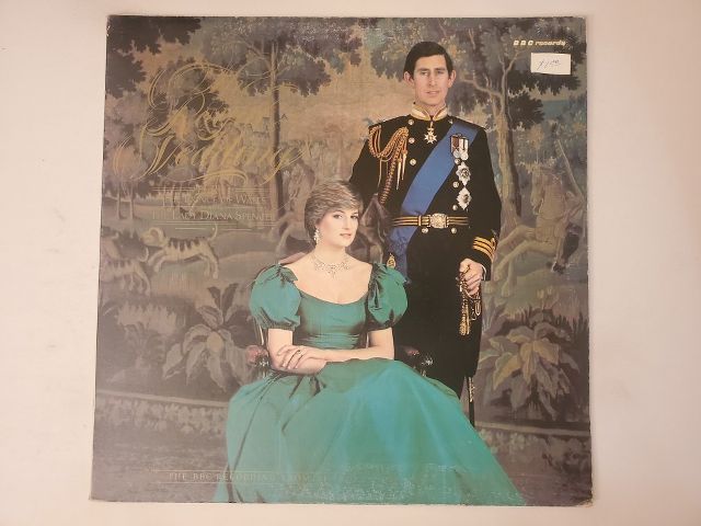 BBC Records The Wedding of His Royal Highness the Prince of Wales and the Lady Diana Spencer vinyl record