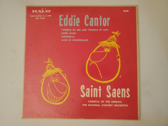 Eddie Cantor Saint Saens vinyl record