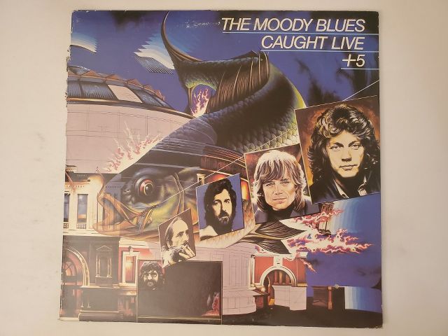 The Moody Blues Caught Live + 5 vinyl record