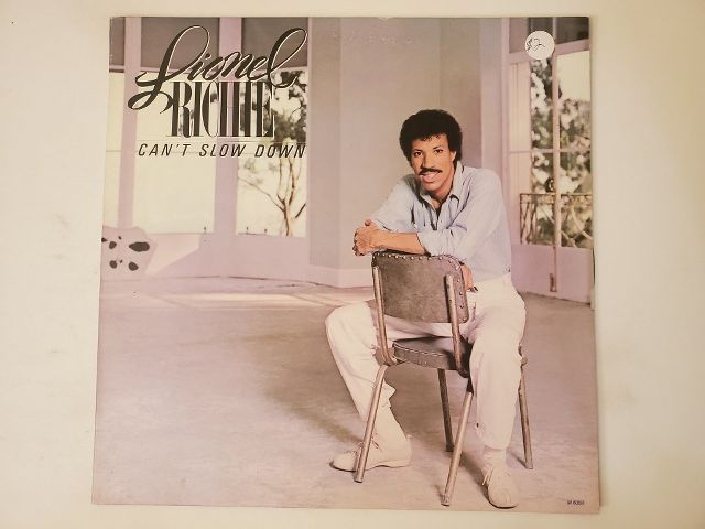 Lionel Richie Can't Slow Down vinyl record