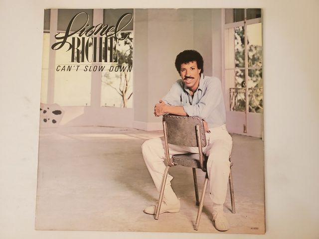 Lionel Richie Can't Slow Down vinyl record