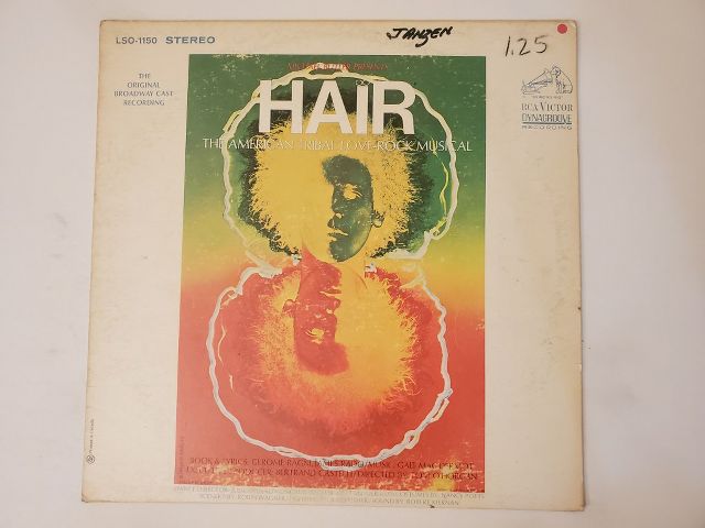 Original Broadway Cast Hair vinyl record