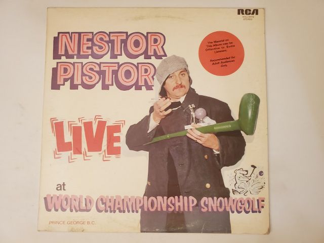 Nestor Pistor Live at World Championship Snowgolf vinyl record