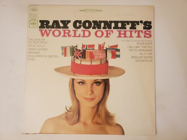 Ray Conniff World of Hits vinyl record