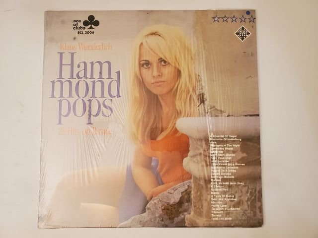 Klaus Wunderlich Hammond Pops: 28 Hits on Parade vinyl record
