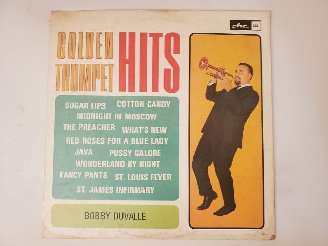 Bobby Duvalle Golden Trumpet Hits vinyl record