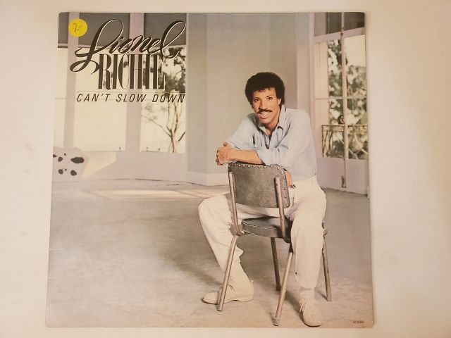 Lionel Richie Can't Slow Down vinyl record