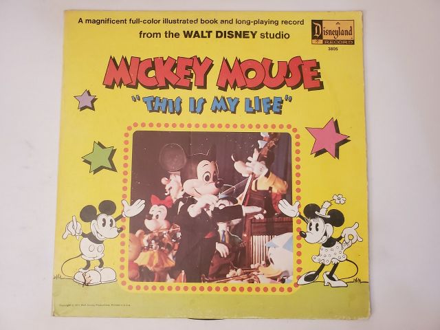 Walt Disney Studio Mickey Mouse: This Is My Life vinyl record