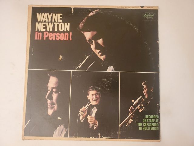 Wayne Newton In Person vinyl record