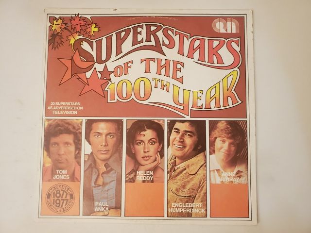 Various Artists Superstars of the 100th Year vinyl record