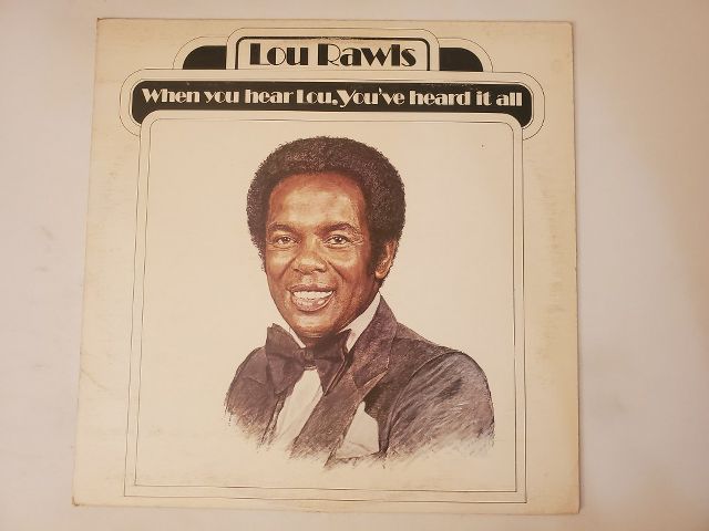Lou Rawls When You Hear Lou, You've Heard It All vinyl record