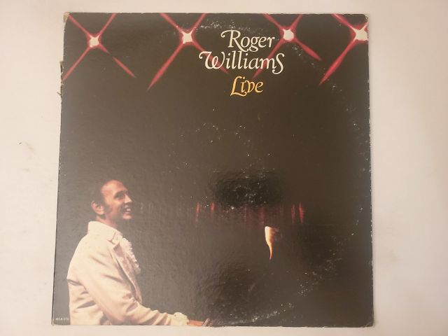 Roger Williams Live vinyl record
