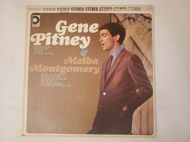 Gene Pitney & Melba Montgomery Gene Pitney & Melba Montgomery vinyl record