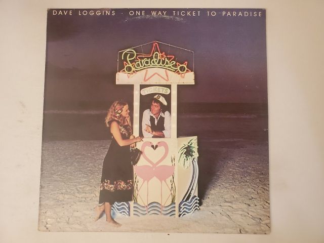 Dave Loggins One Way Ticket to Paradise vinyl record