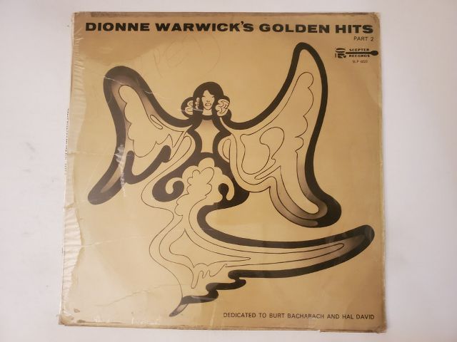 Dionne Warwick Dionne Warwick's Golden Hits Part 2 vinyl record