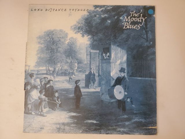 The Moody Blues Long Distance Voyager vinyl record