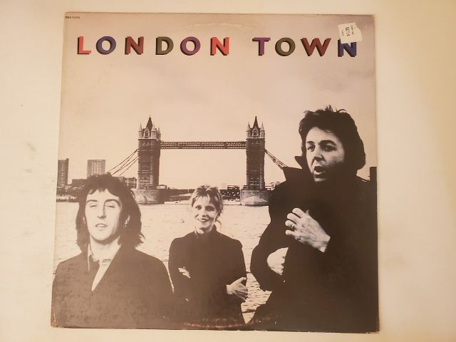 Wings London Town vinyl record