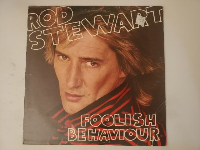 Rod Stewart Foolish Behaviour vinyl record
