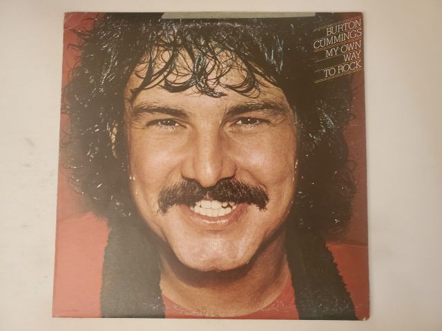 Burton Cummings My Own Way to Rock vinyl record