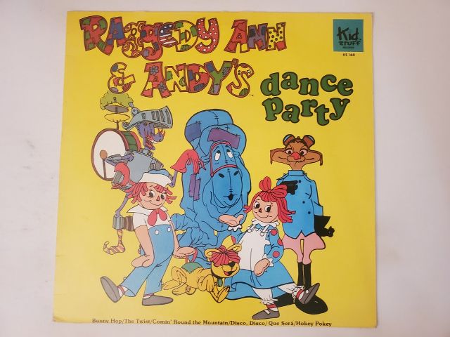 Kid Stuff Records Raggedy Ann & Andy's Dance Party vinyl record
