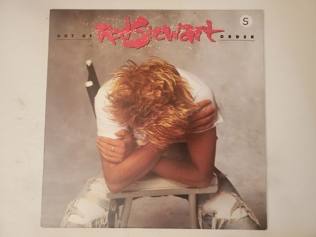 Rod Stewart Out of Order vinyl record