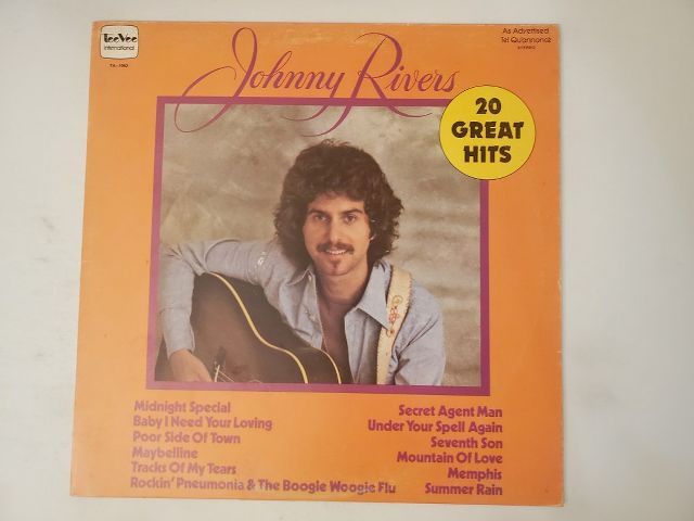 Johnny Rivers 20 Great Hits vinyl record