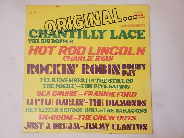 Various Artists Original vinyl record
