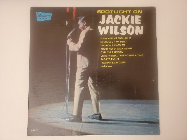Jackie Wilson Spotlight on Jackie Wilson vinyl record