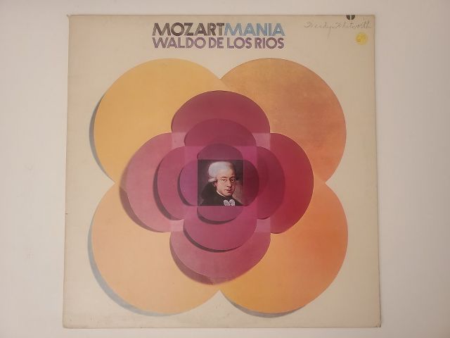 Waldo de los Rios Mozartmania vinyl record