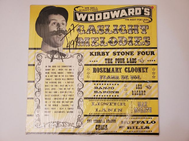 Various Artists Woodward's Gaslight Melodies vinyl record