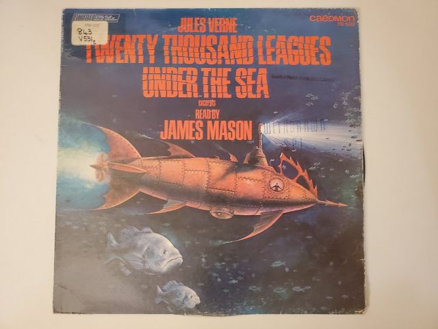 James Mason Twenty Thousand Leagues Under the Sea vinyl record