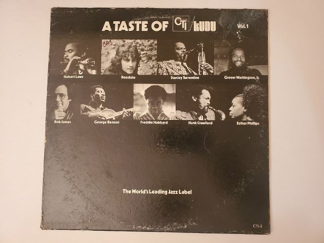 Various Artists A Taste of CTI/Kudu Vol. 1 vinyl record