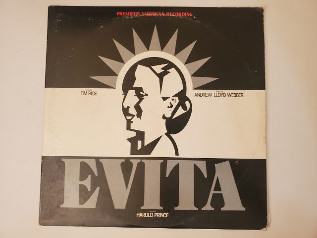 Andrew Lloyd Webber & Tim Rice Evita vinyl record