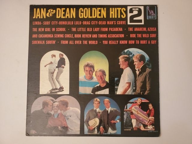 Jan & Dean Golden Hits Volume 2 vinyl record