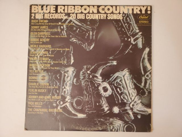 Various Artists Blue Ribbon Country! vinyl record