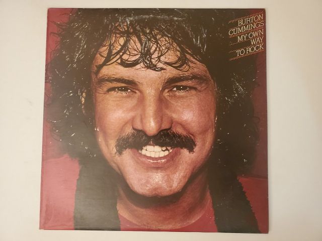 Burton Cummings My Own Way to Rock vinyl record
