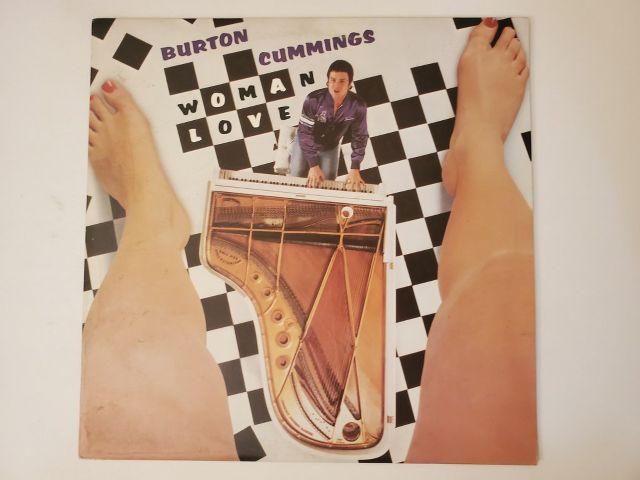 Burton Cummings Woman Love vinyl record