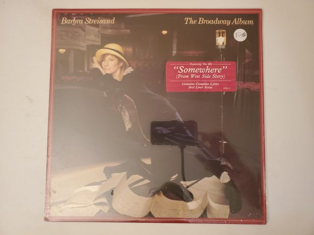 Barbra Streisand The Broadway Album vinyl record