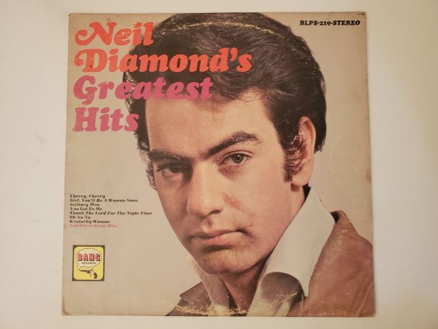Neil Diamond Neil Diamond's Greatest Hits vinyl record