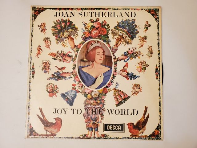 Joan Sutherland Joy To The World vinyl record