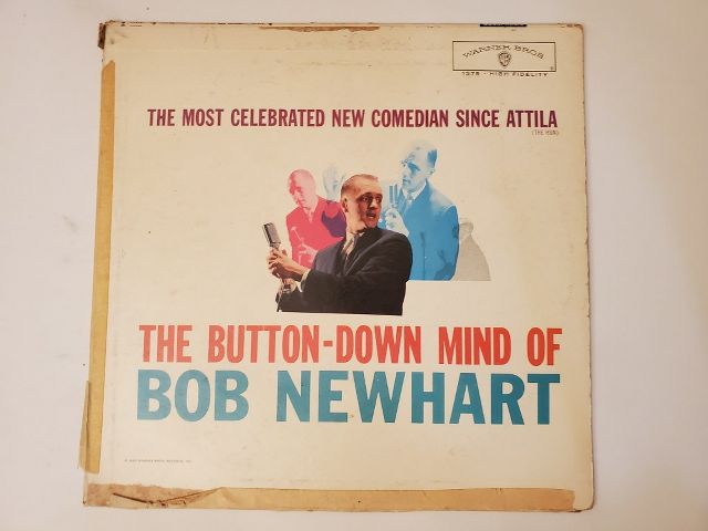 Bob Newhart The Button-Down Mind of Bob Newhart vinyl record