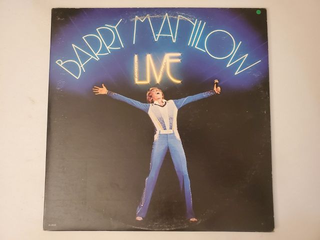 Barry Manilow Live vinyl record