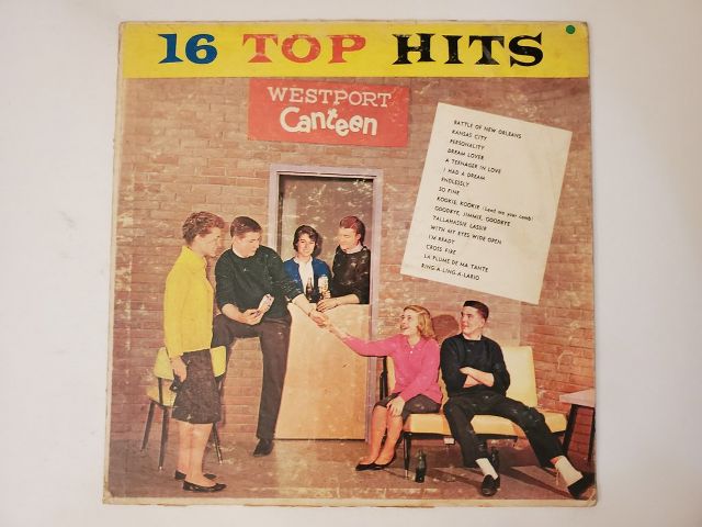 Various Artists 16 Top Hits vinyl record