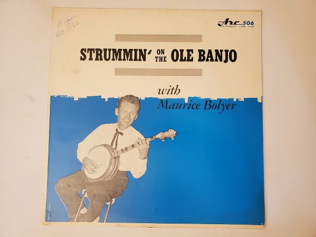 Maurice Bolyer Strummin' on the Ole Banjo vinyl record