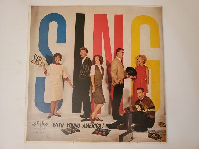 Various Artists Sing with Young America! vinyl record
