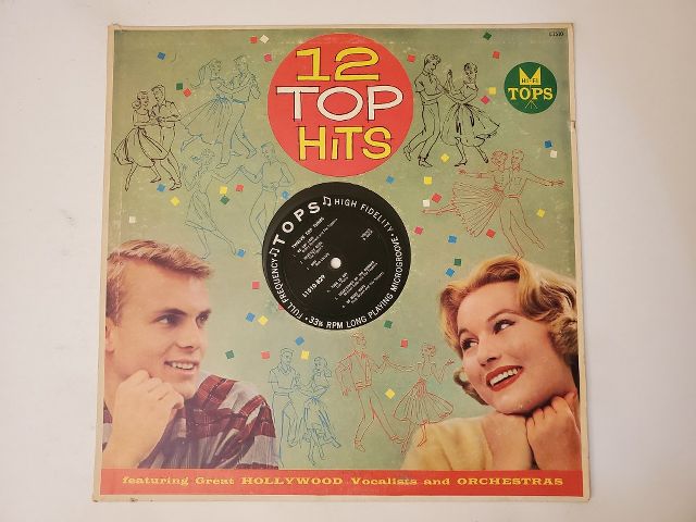 Various Artists 12 Top Hits vinyl record