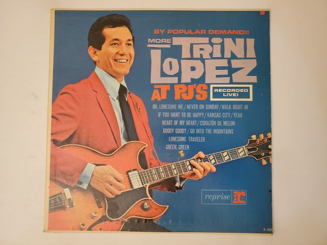 Trini Lopez More Trini Lopez at PJ's vinyl record