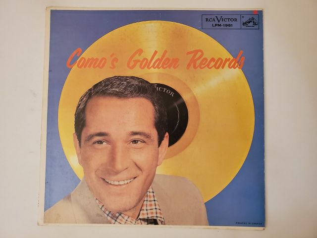 Perry Como Como's Golden Records vinyl record